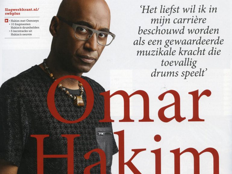 Omar Hakim in de Slagwerkkrant