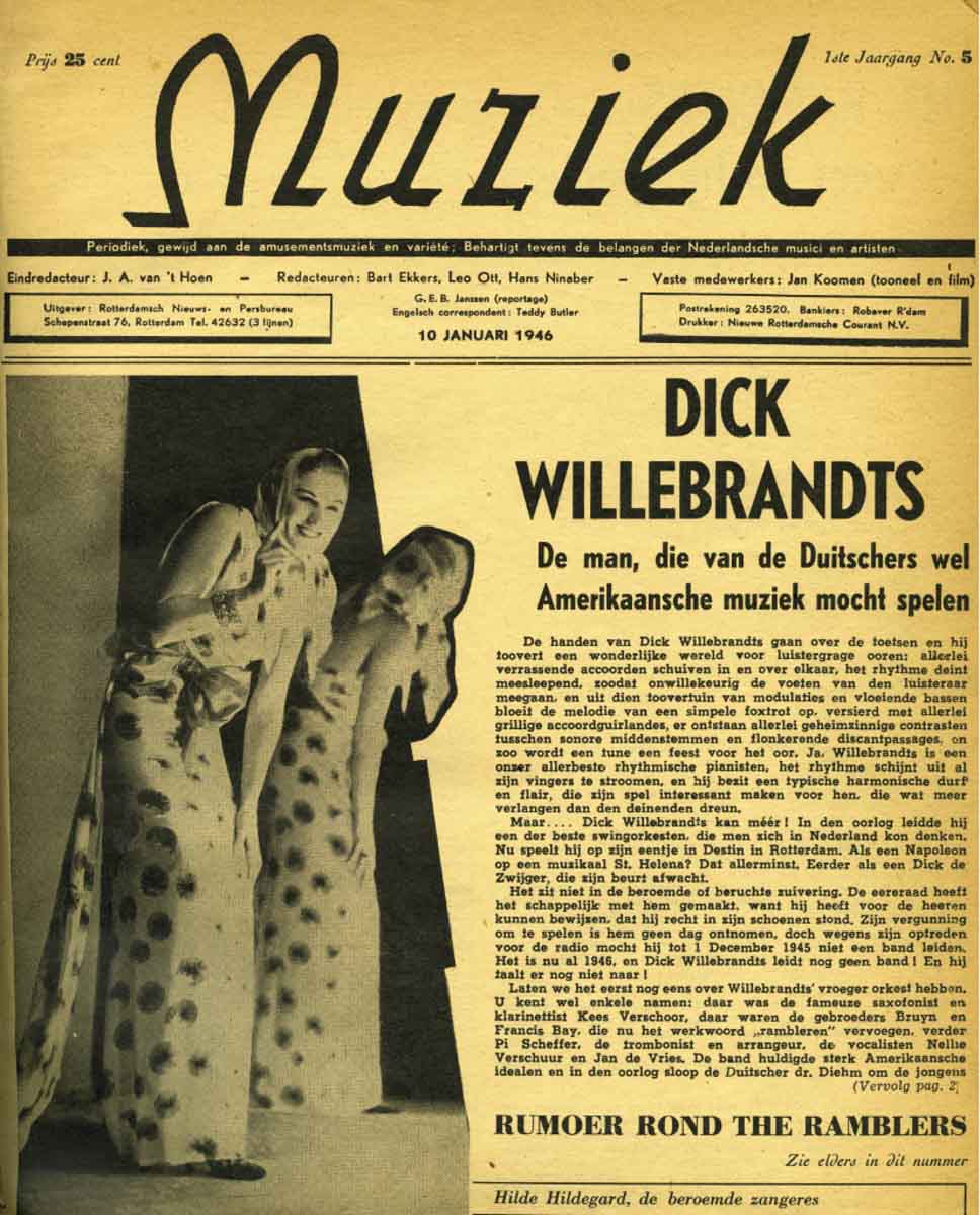 Willebrandts Muziek 10 jan 1946