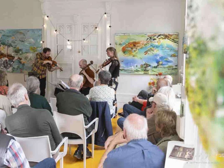 Kleurrijk North Sea String Quartet verrast