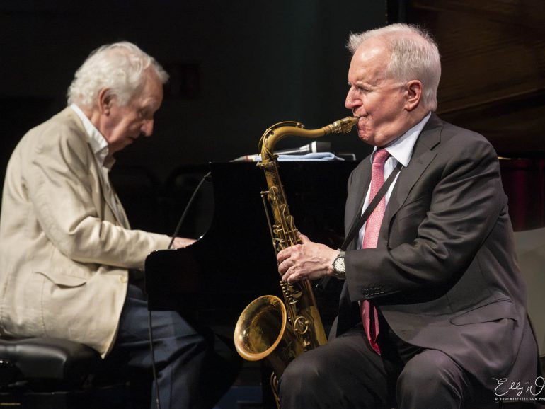 Scott Hamilton en Rein de Graaff in volle jazzkerk