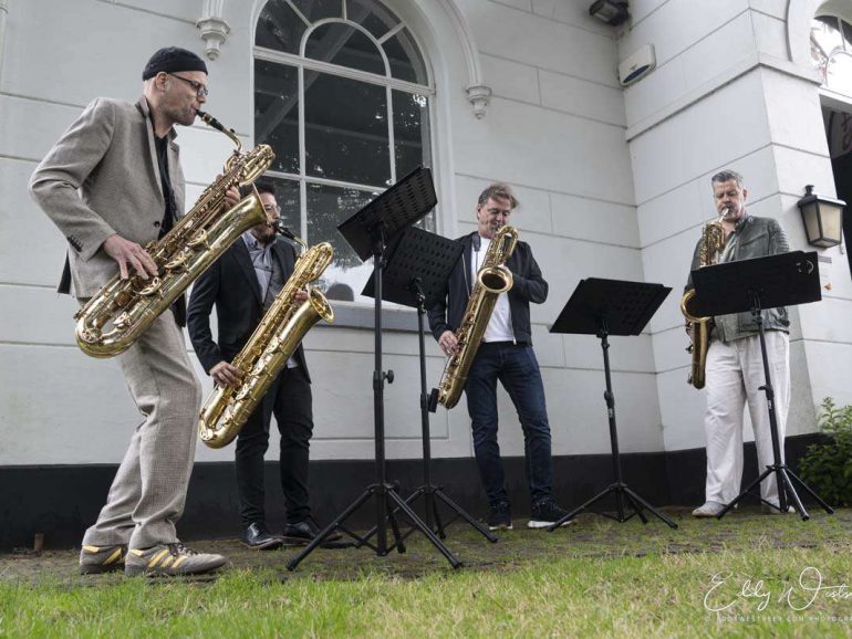 Vier baritons met negen Beaufort