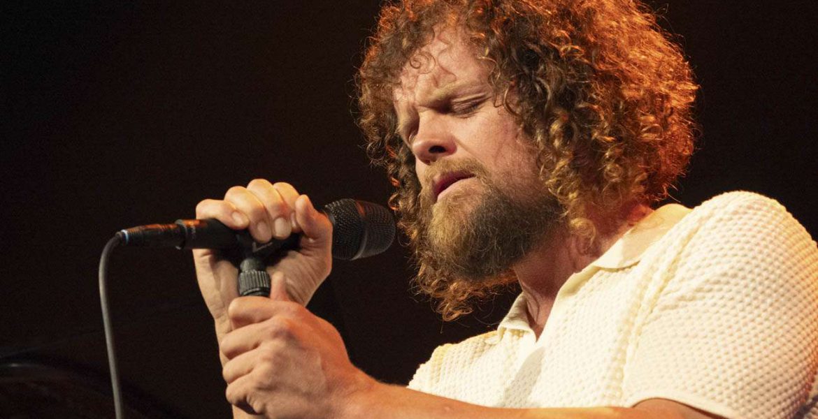 Jan van Duikeren en Marcel Veenendaal samen op jazzpodium