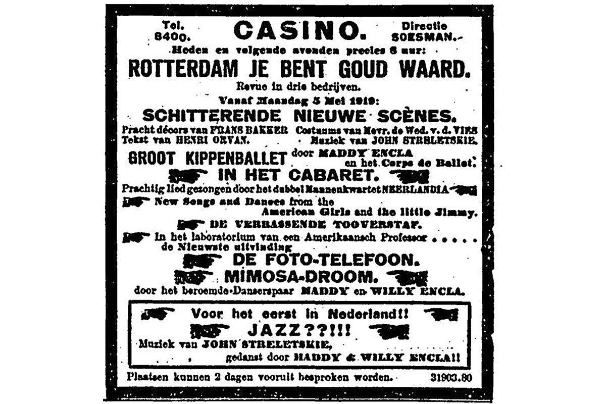 7_jazz voor het eerst NRC 5 mei 1919