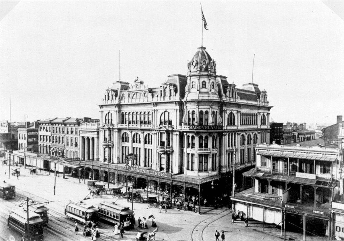 Maison Blanche gebouw 1898