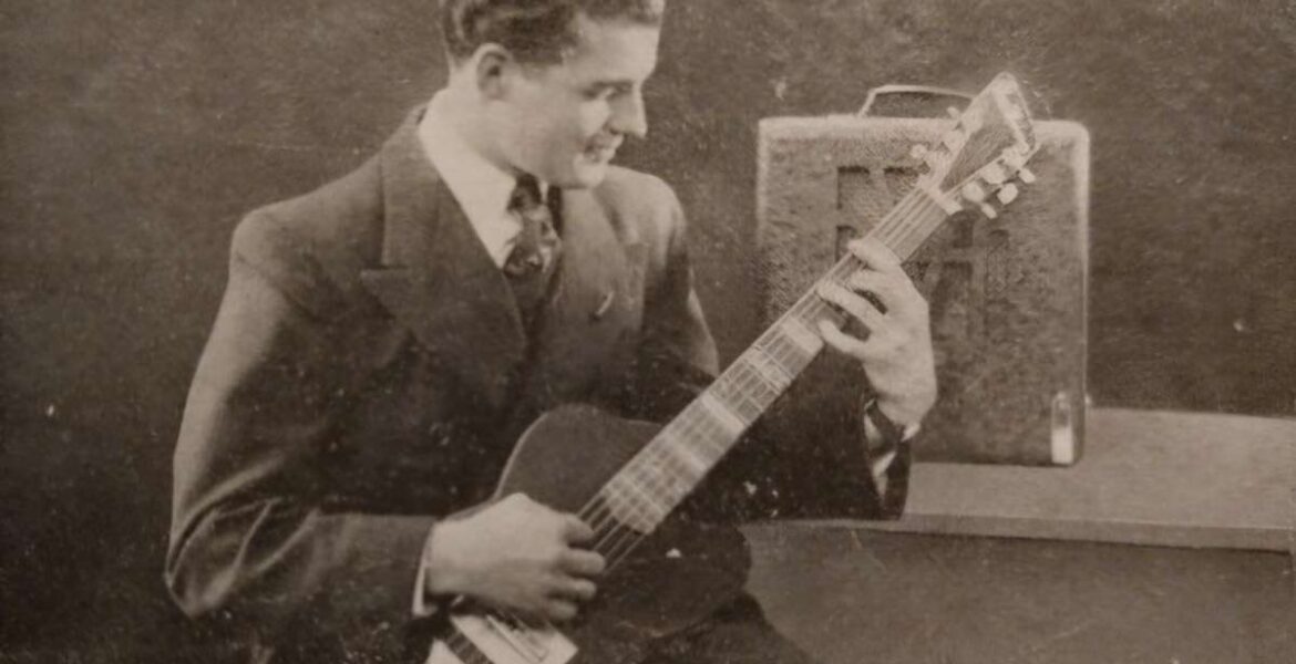 Gitarist Bram de Jong was een kanjer