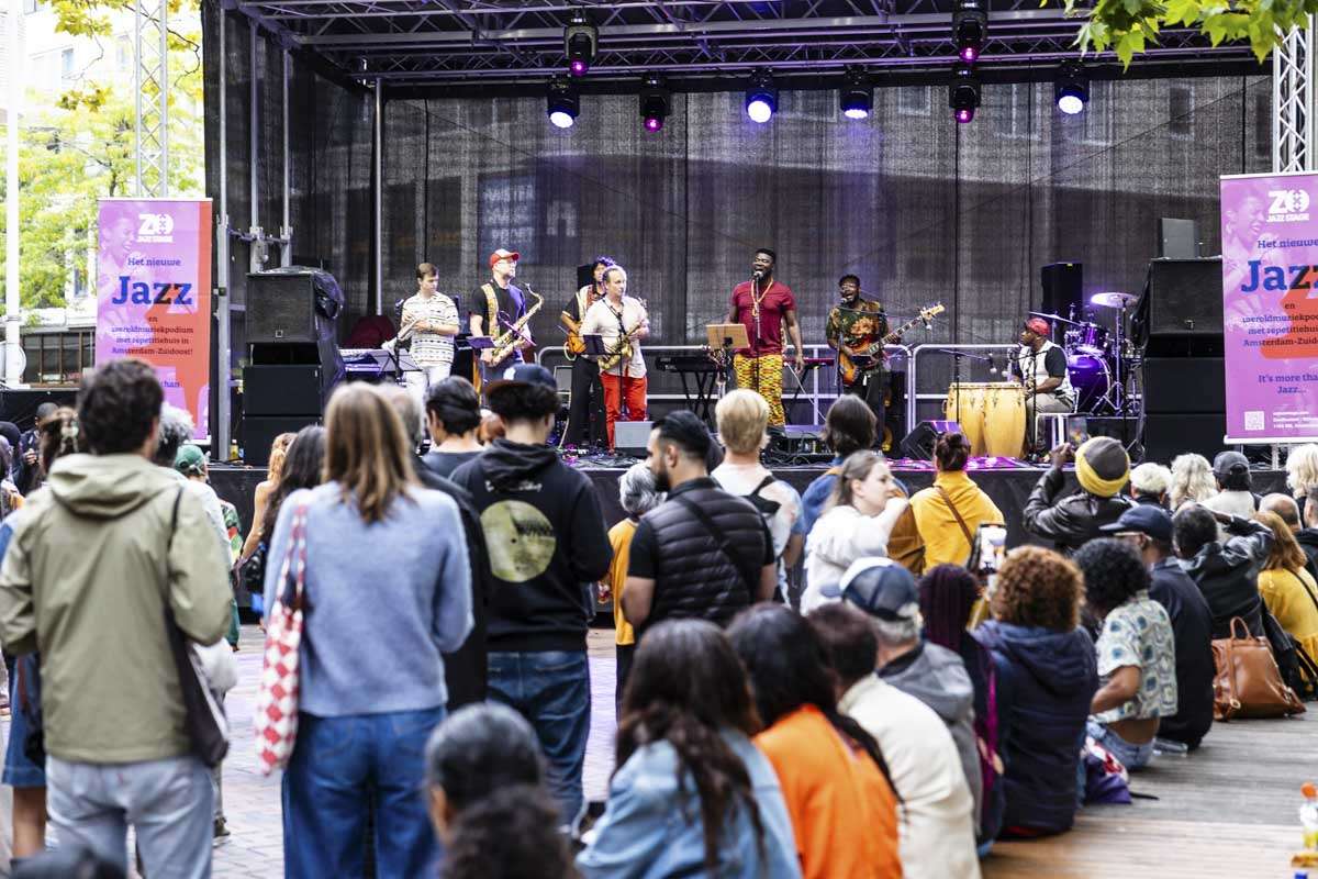 South East Jazz 300825 - ZOJazz Stage Berima Amo -foto Eric van Nieuwland