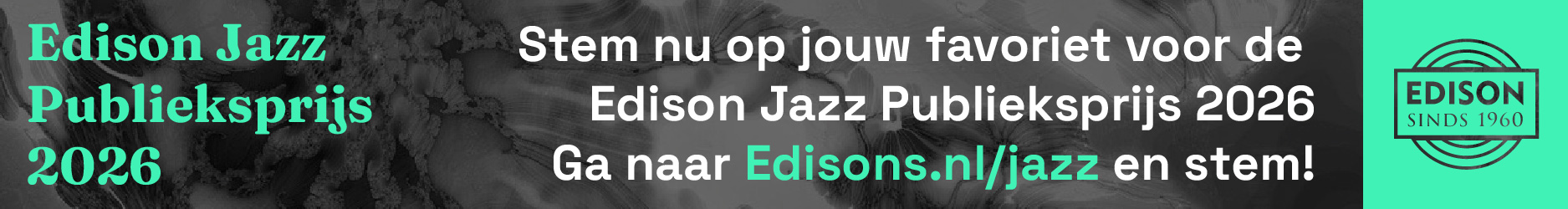 Edison Jazz Publieksprijs banner - 2